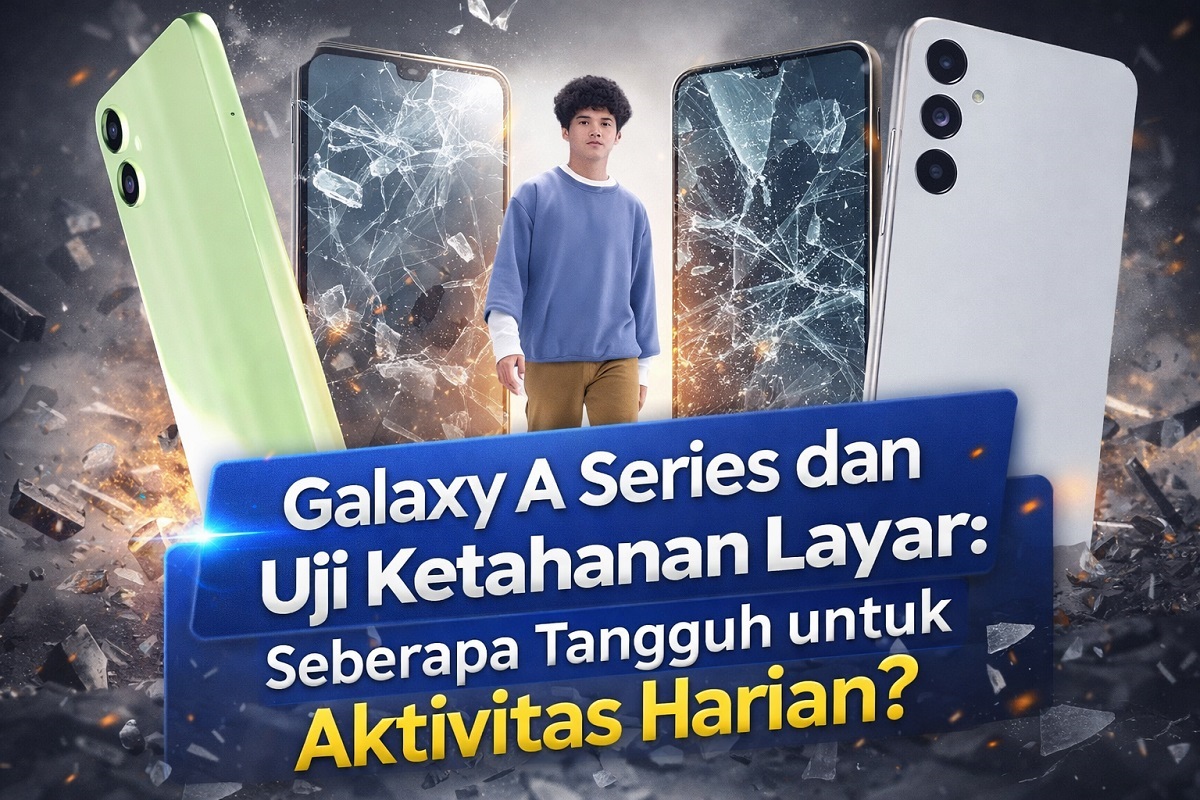 Galaxy A Series dan Uji Ketahanan Layar: Seberapa Tangguh untuk Aktivitas Harian?