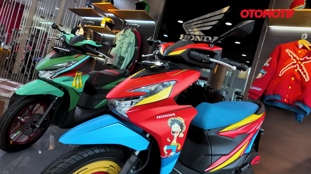 Honda Rilis Motor Edisi Spesial Kolaborasi One Piece, Hanya 25 Unit dan Langsung Ludes!