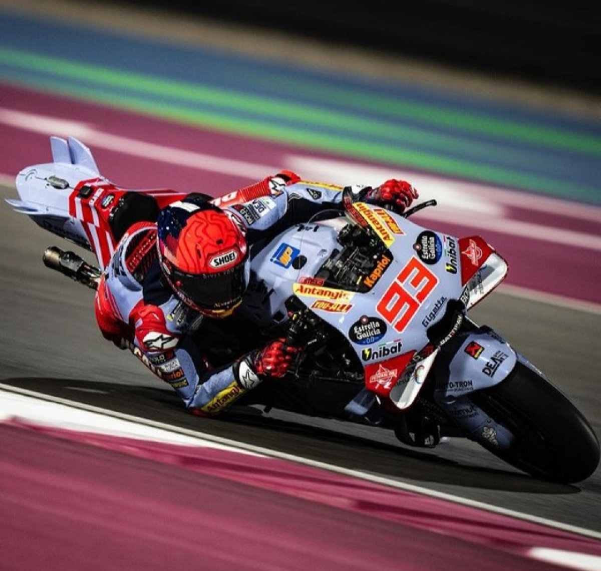 Kondisi Marc Marquez Usai Mengalami Kecelakaan di Tes Uji Coba Pra-Musim MotoGP 2024 di Qatar