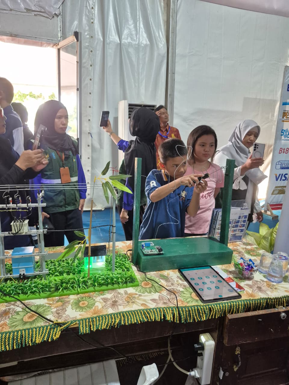 Peringati Hari Pahlawan, PLN ULP Tebing Tinggi Edukasi Keselamatan Listrik Lewat Miniatur Jaringan