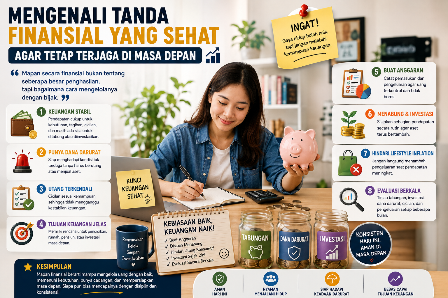 Mengenali Tanda Finansial yang Sehat agar Tetap Terjaga di Masa Depan