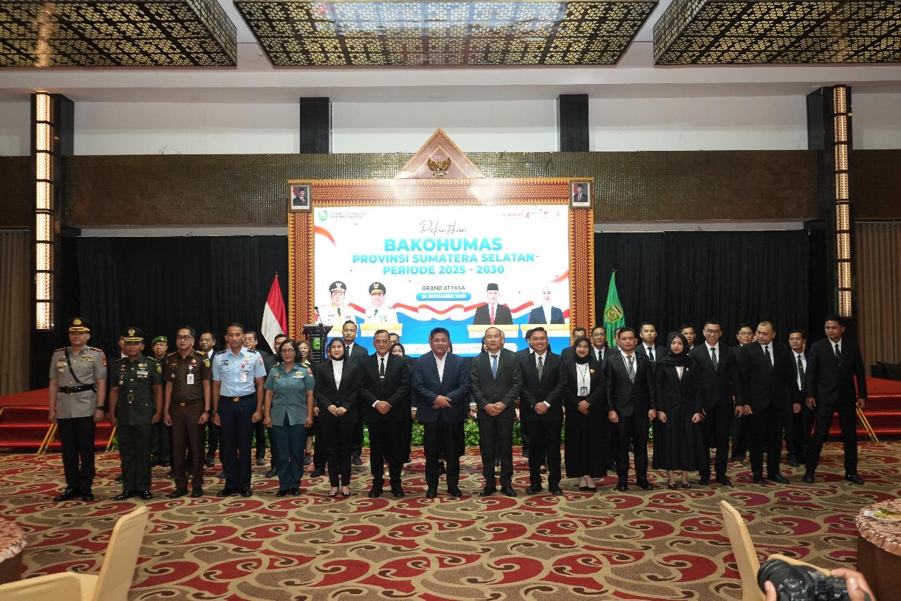 Kanwil Kemenkum Sumsel Ambil Peran dalan Kepengurusan Bakohumas Provinsi Sumsel Periode 2025–2030