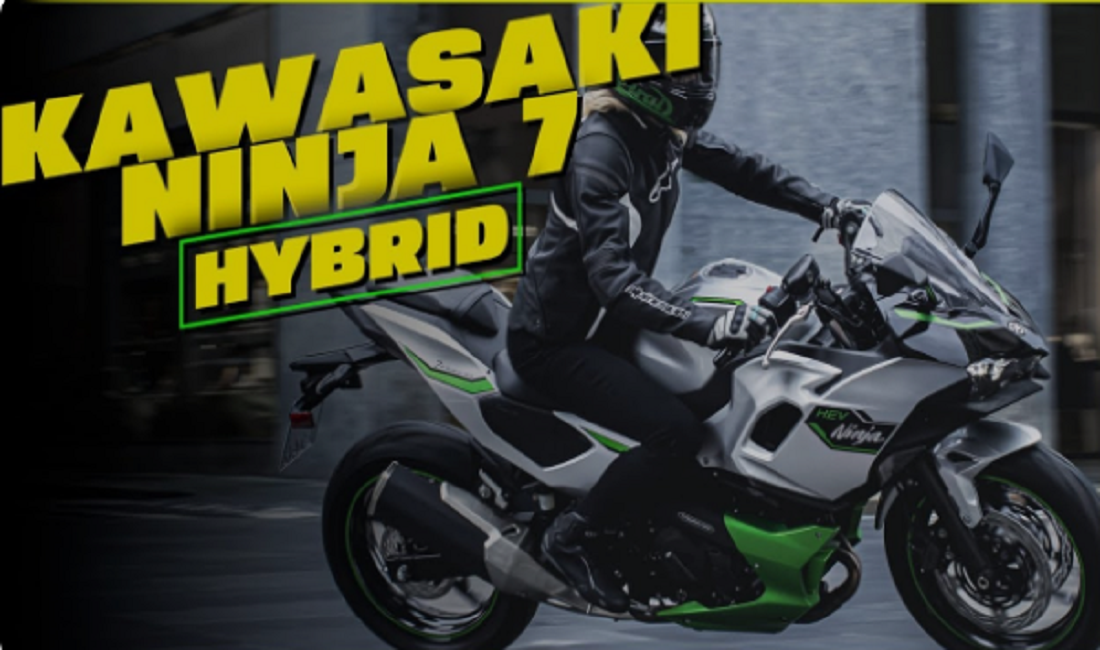 Motor Impian Anak Muda! Tampilan dan Spesifikasi Kawasaki Ninja 7 Hybrid dan Kawasaki Ninja Full Listrik e-1