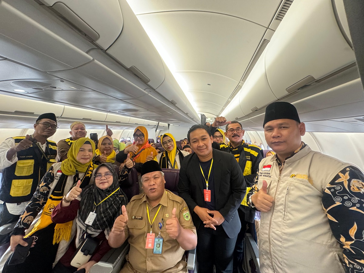 Holiday Angkasa Wisata Kembali Berangkatkan 360 Jemaah Umroh dengan Penerbangan Charter Citilink