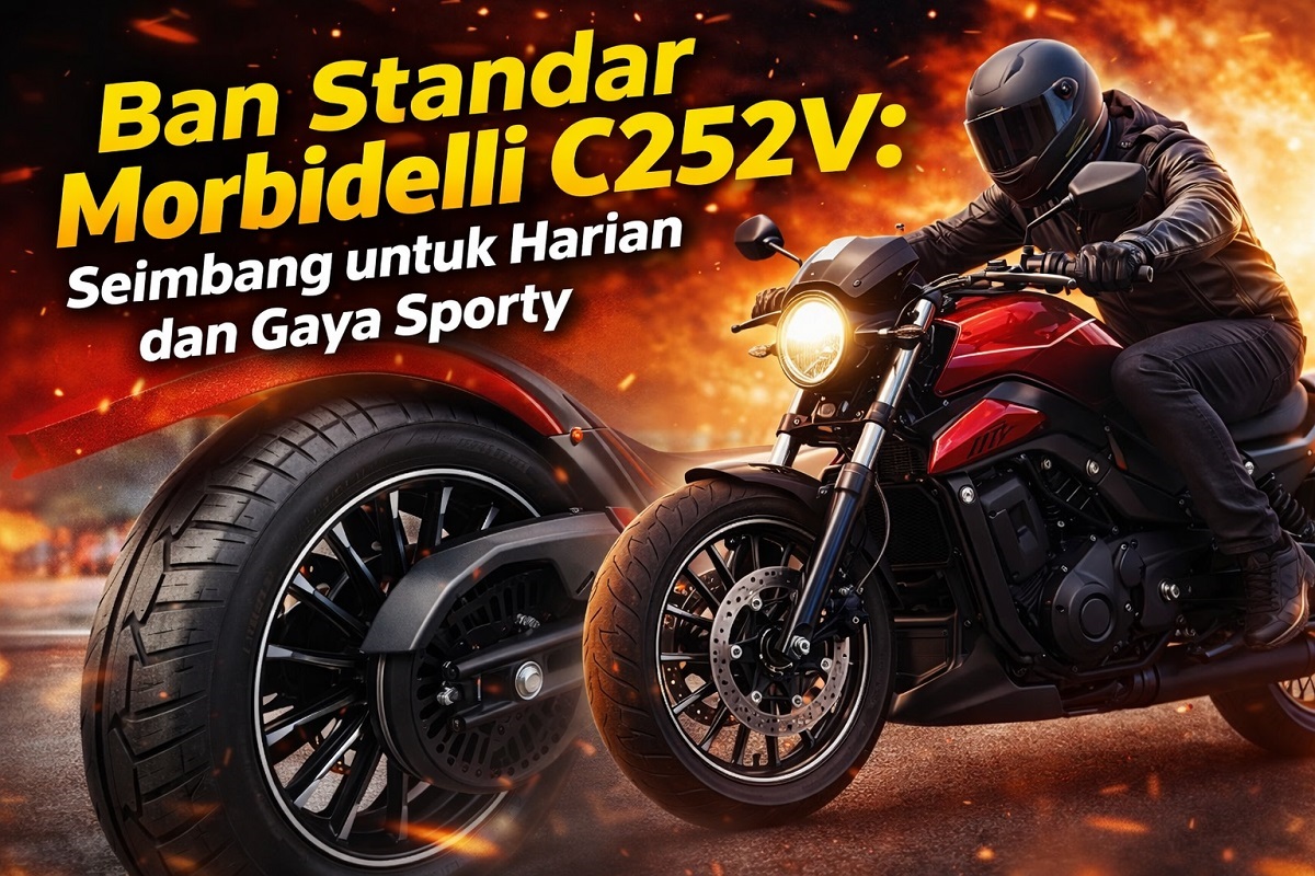 Ban Standar Morbidelli C252V: Seimbang untuk Harian dan Gaya Sporty