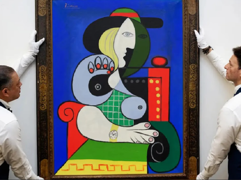 Lukisan Pablo Picasso Tentang Kekasihnya Diincar Kolektor Sampai Mencapai Harga Rp 1,8 Triliun.