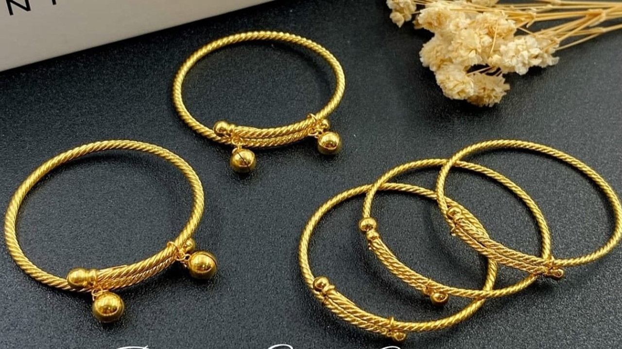 5 Inspirasi Gelang Emas Bayi Perempuan Terbaru 2026, Cocok Buat Bayi