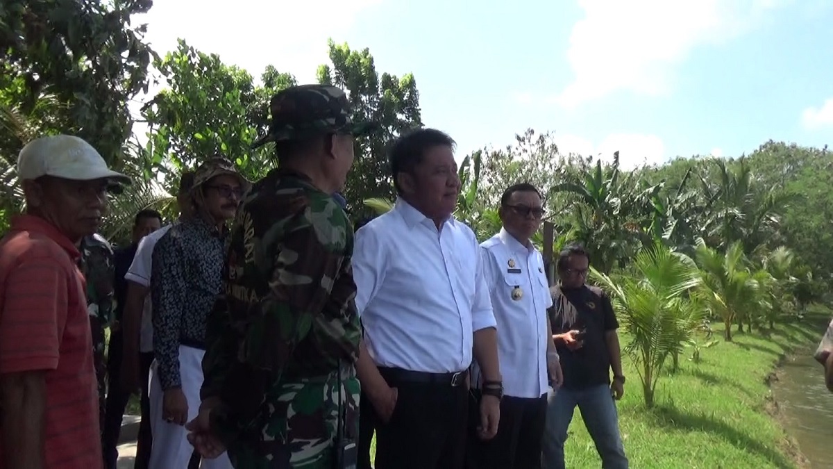 Memastikan retret berjalan lancar, Gubernur Herman Deru tinjau langsung ke bumi Perkemahan.