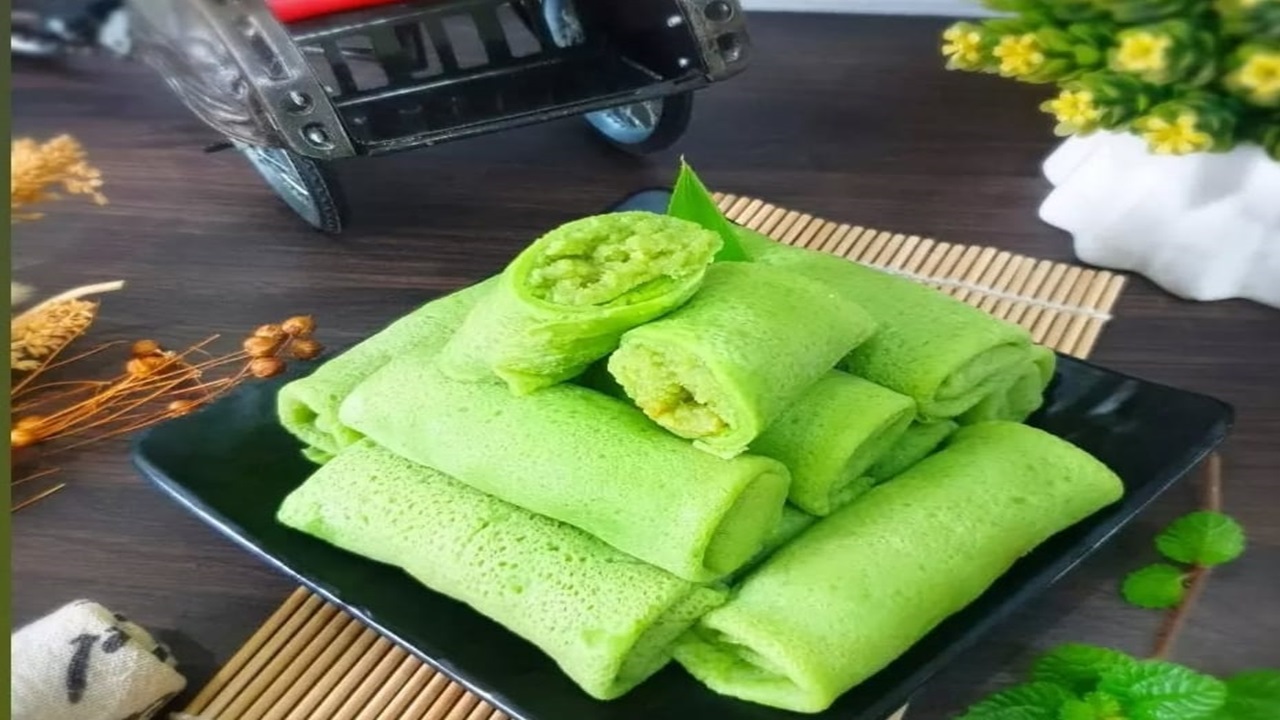 Dadar Gulung Srikaya Khas Palembang, Manis dan Lembut Menggoda Selera