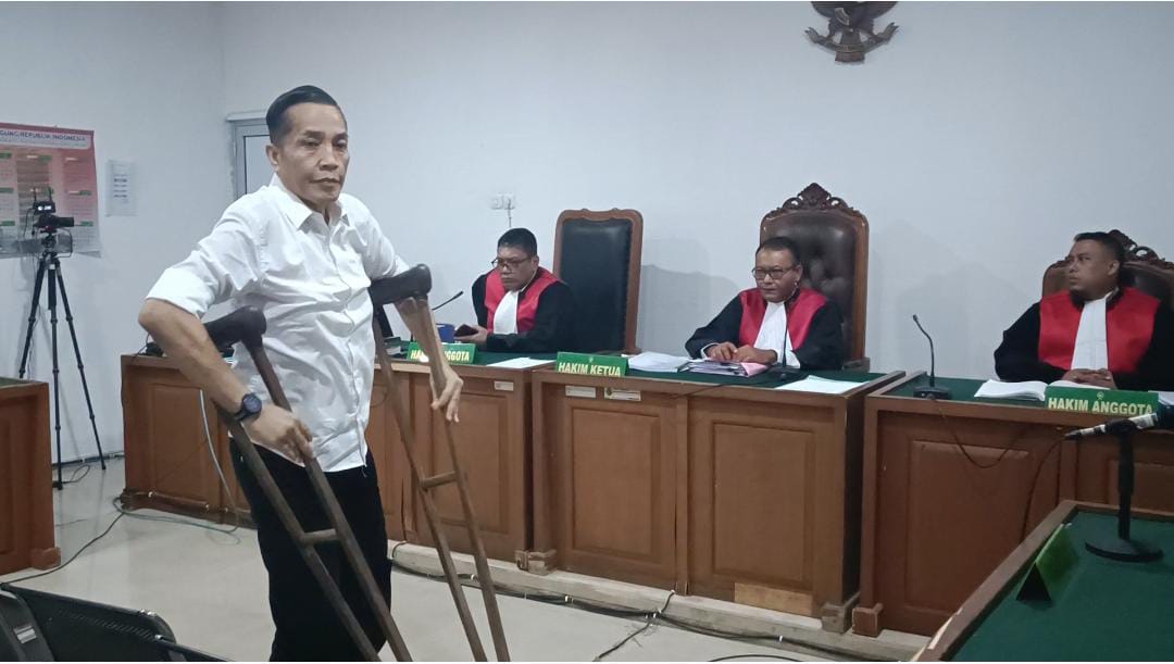 Eks Kadisnakertrans Sumsel Deliar Marzoeki Dituntut 8 Tahun Penjara dan diwajibkan bayar UP 1,3 M