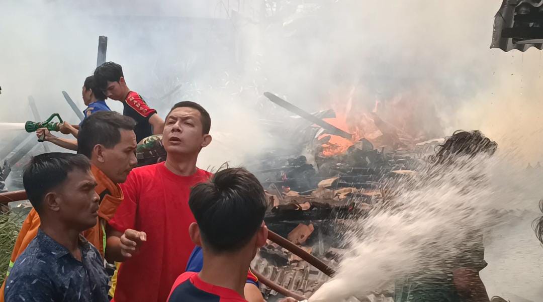 Anak di Palembang Bakar Rumah Orang Tuanya Sendiri Berhasil Diamankan