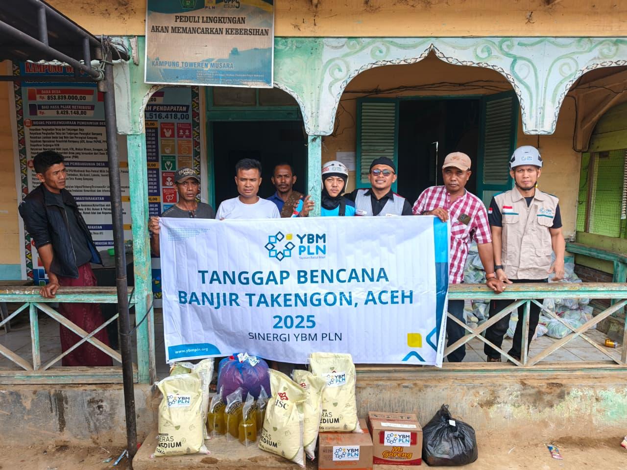 YBM PLN UID S2JB Droping Logistik untuk Dapur Umum di Tiga Kampung Terdampak Longsor Aceh Tengah
