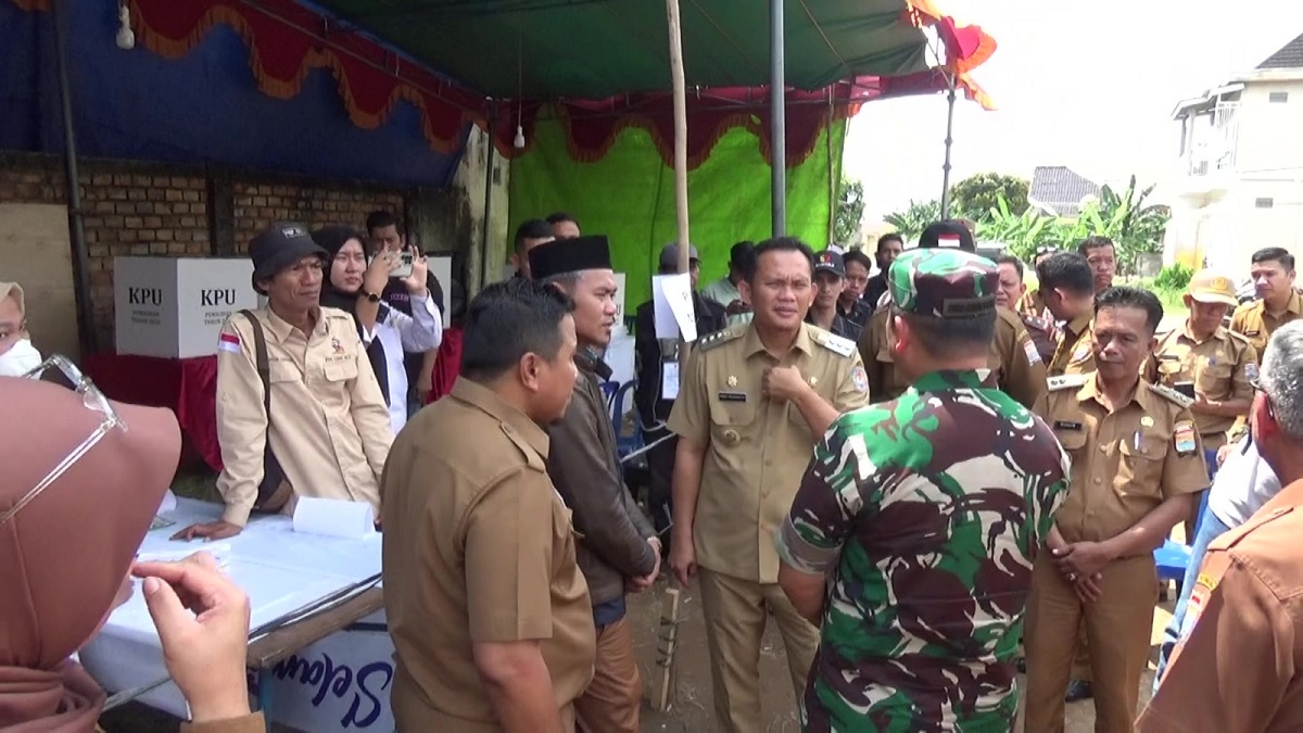 PJ Walikota Palembang Tinjau Langsung Pelaksanaan PSU Pilkada 