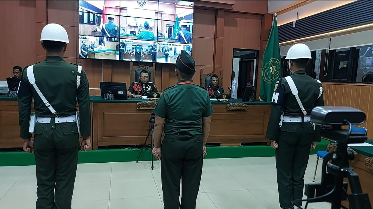 Kopda Bazarsah Dihukum Mati dan Dipecat dari Dinas Militer, Tangis Histeris Keluarga Korban Pun Pecah