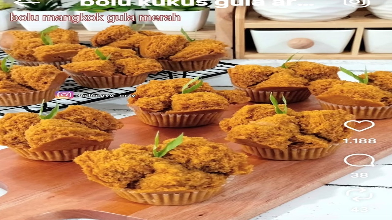 Bolu Kukus Gula Aren, Cita Rasa Manis dan Lembut Khas Palembang