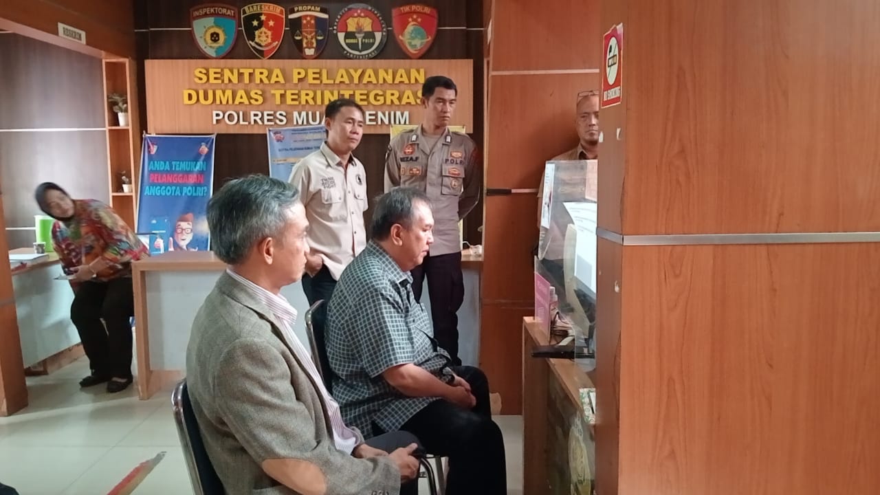 Ahmad Rizali Laporkan Pencemaran Nama Baik ke Polres Muara Enim