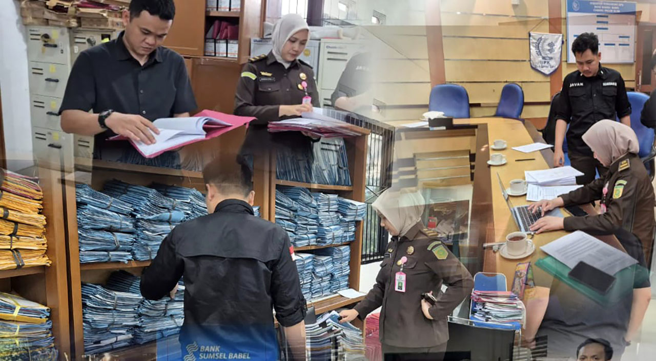 Kejari Pagar Alam Geledah Bank Sumsel Babel Terkait Penyimpangan Dana KUR