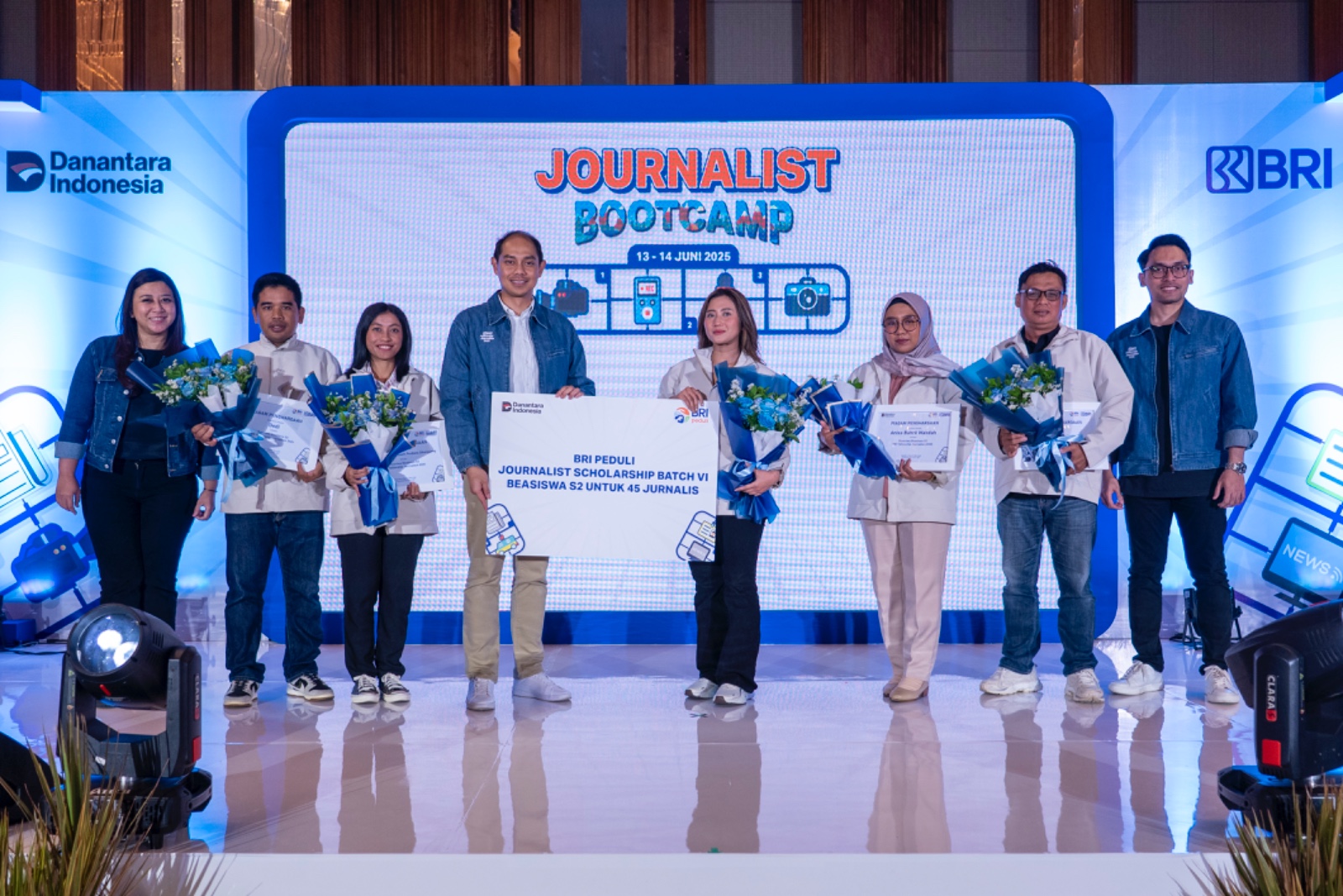 BRI Fellowship Journalisme 2025 Kukuhkan 45 Jurnalis sebagai Penerima Beasiswa Pascasarjana 
