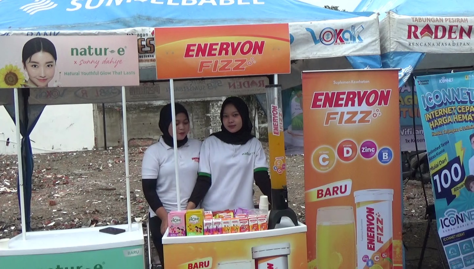 Enervon-C dan Bening's clinic Meriahkan Jalan Sehat PALTV 