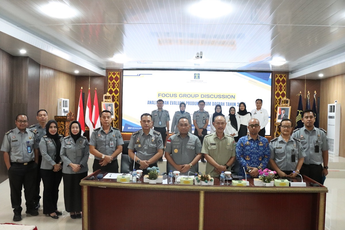 Kemenkum Sumsel Gelar FGD Evaluasi Produk Hukum Penanggulangan Karhutla dan Pengelolaan Pemakaman