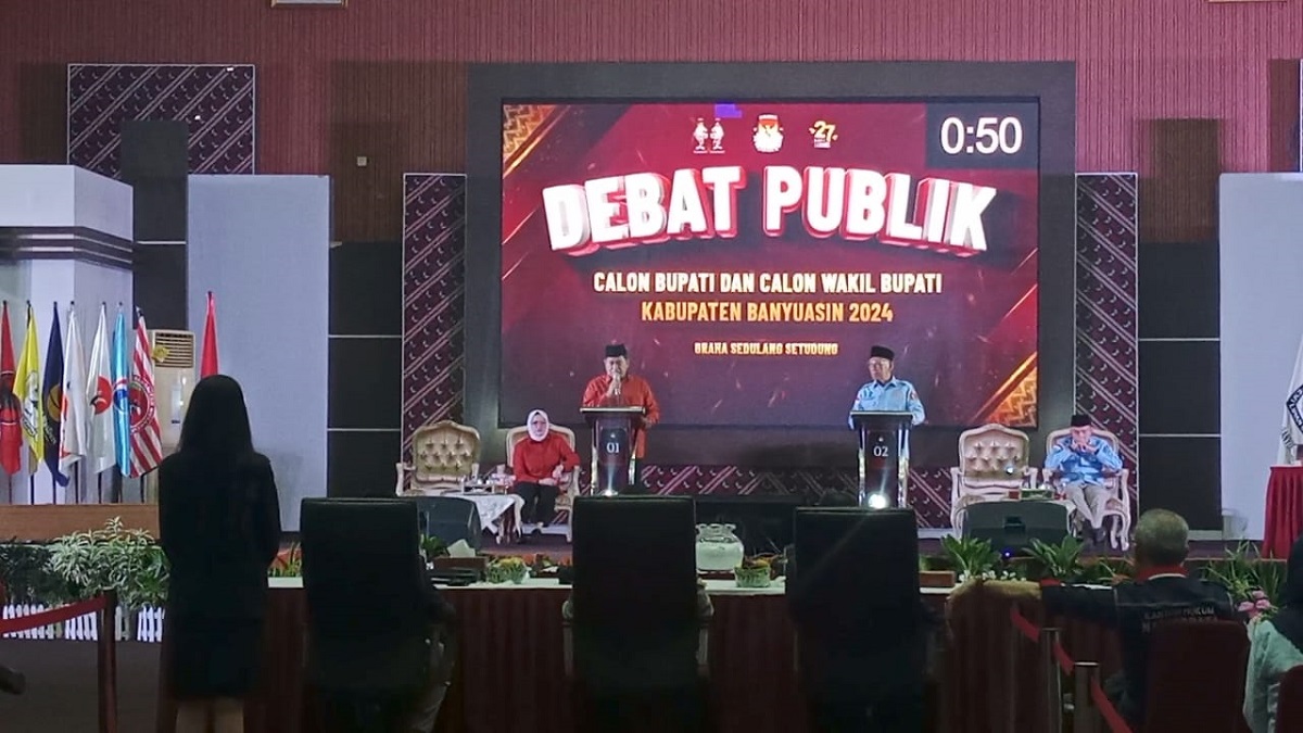 Adu Gagasan, Debat Perdana Pilkada Banyuasin Berlangsung seru