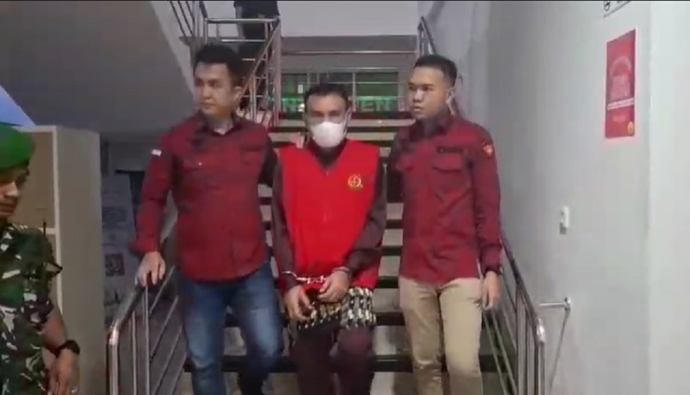 Kejari Ogan Ilir Tetapkan YS, Mantan Kades Pulau Kabal, Tersangka Korupsi