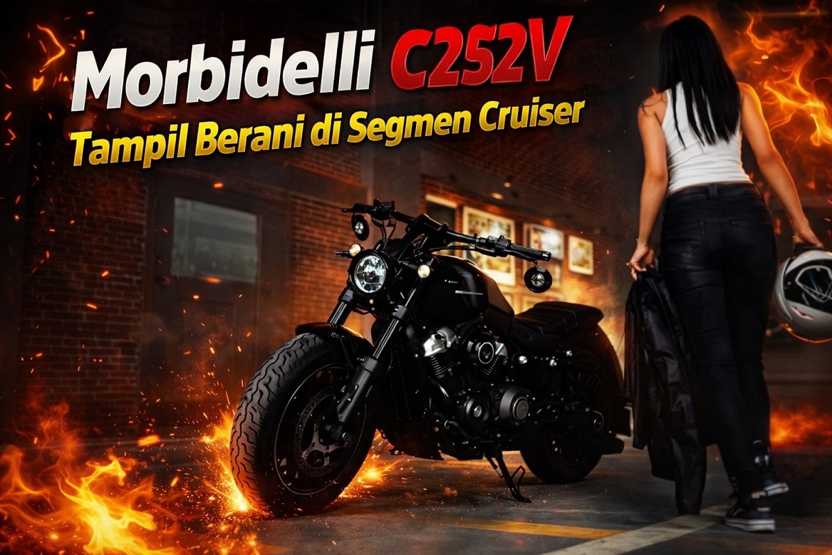 Morbidelli C252V Tampil Berani di Segmen Cruiser