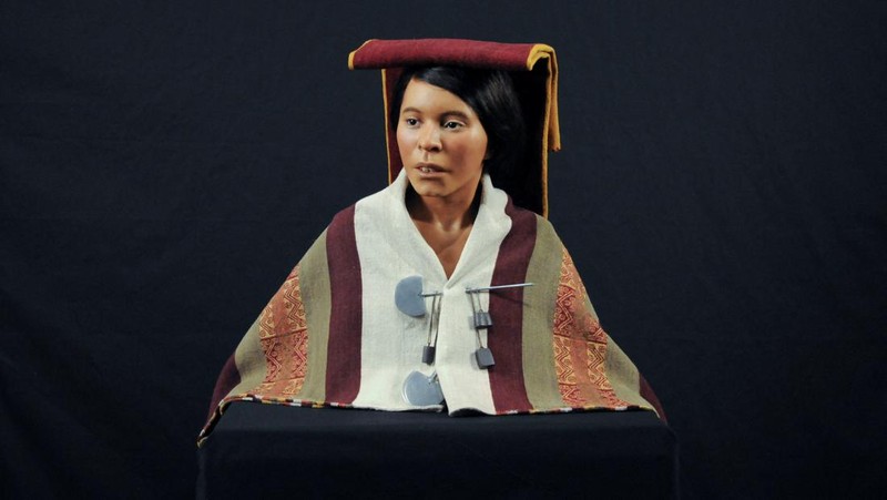Dengan Teknologi 3D, Kecantikan Wajah Mumi Gadis Suku Inca Terungkap