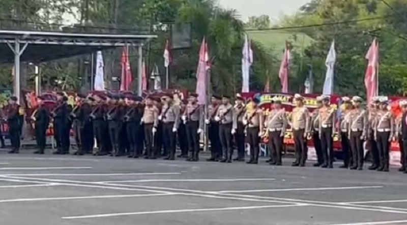 Forkopimda PALI Tunjukkan Sinergisitas Kuat TNI-Polri dalam Peringatan Hari Bhayangkara ke-79