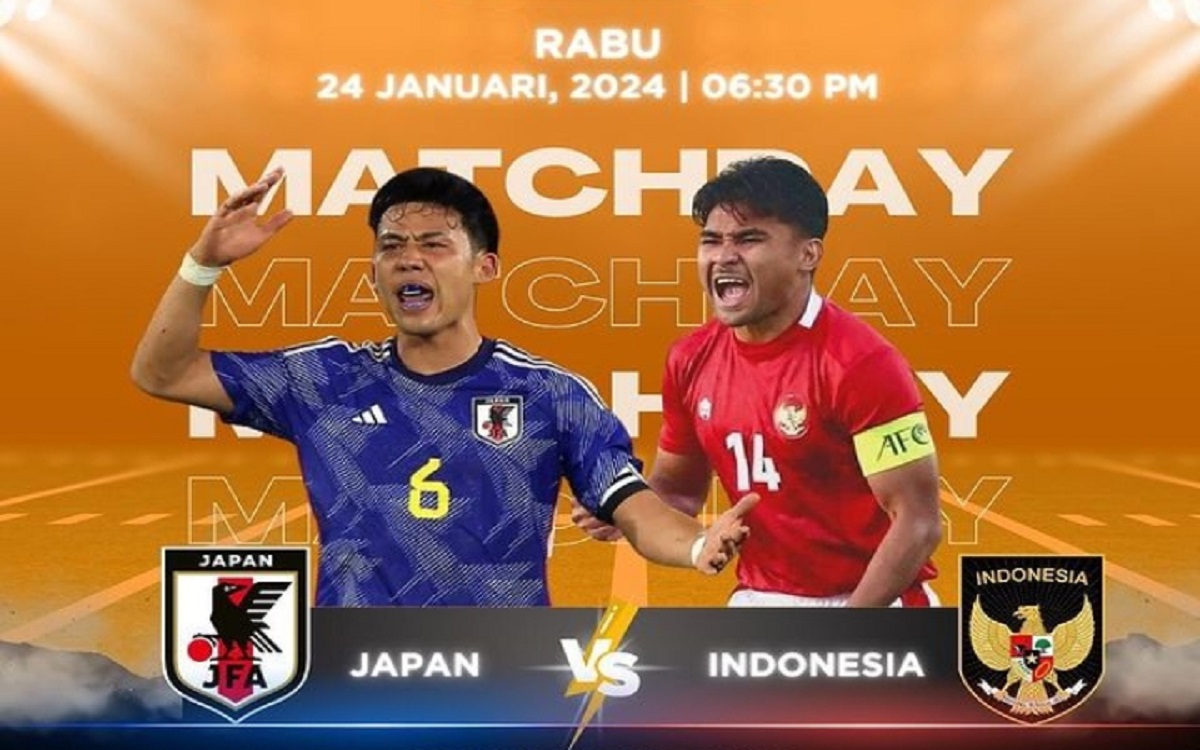 Pertarungan Penentu Timnas Indonesia dan Jepang di Piala Asia 2023 Qatar