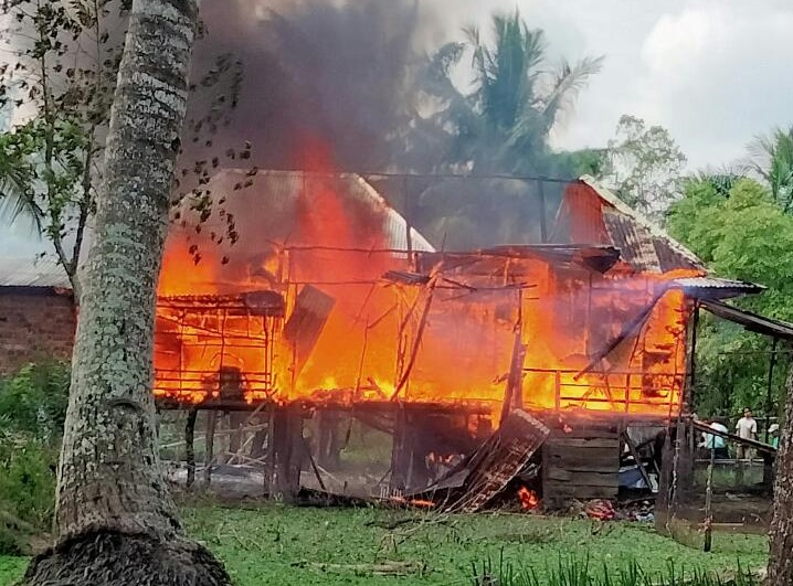 Rumah Kayu di Talang Pangeran Ulu Ludes Dilalap Api, Kerugian Sekitar Rp50 Juta