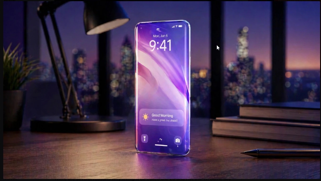 Bocoran Layar iPhone 20 Pro, Usung Desain Quad-Curved dan Punch-Hole Mini