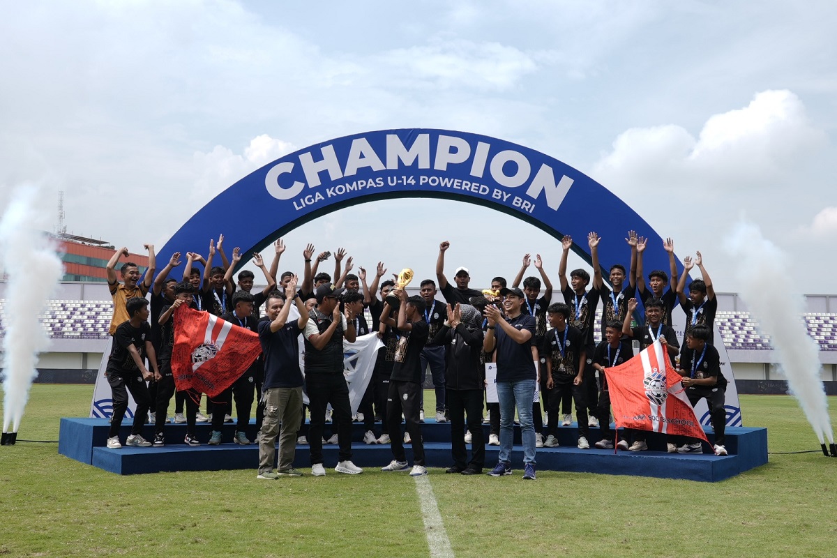 BRI Dukung Liga Kompas U-14 2024, Ajang Emas Cetak Bintang Sepak Bola Muda!