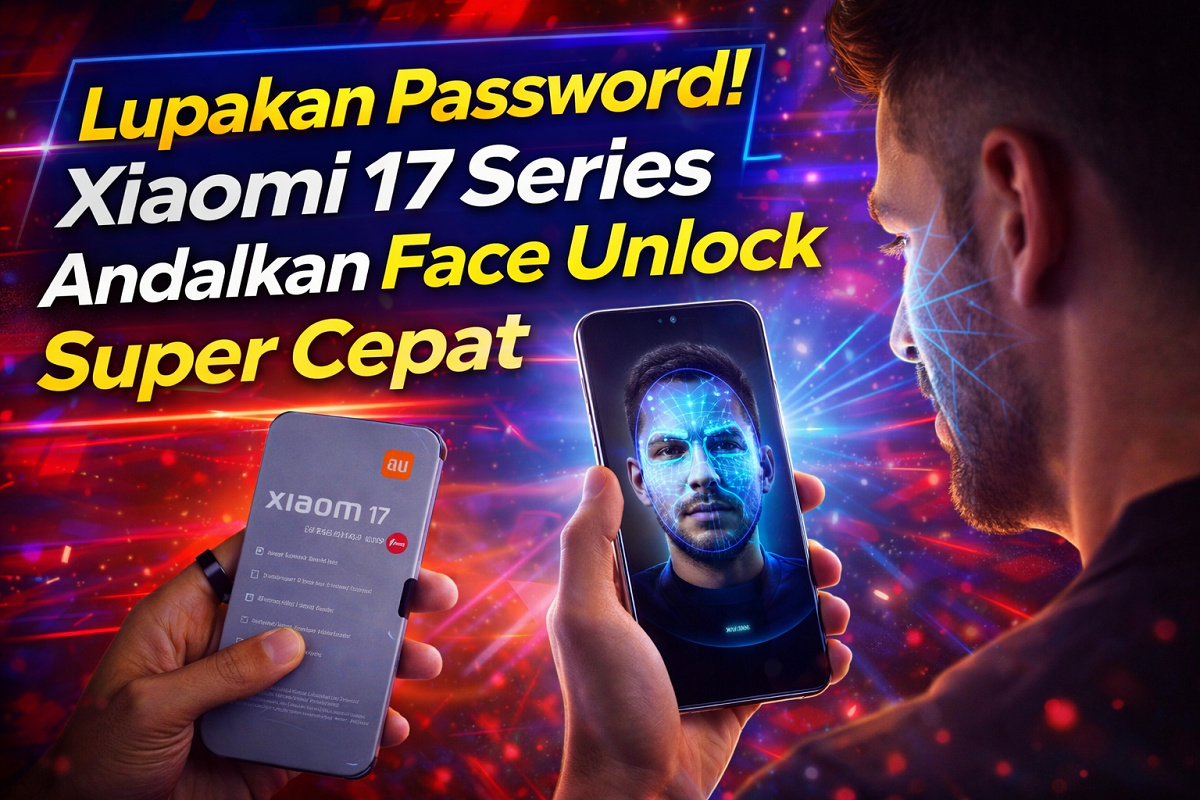 Lupakan Password! Xiaomi 17 Series Andalkan Face Unlock Super Cepat