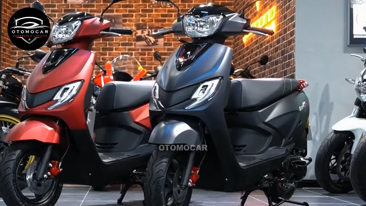 Suzuki Luncurkan Skutik Retro Modern LED 110, Saingan Baru Honda Scoopy?