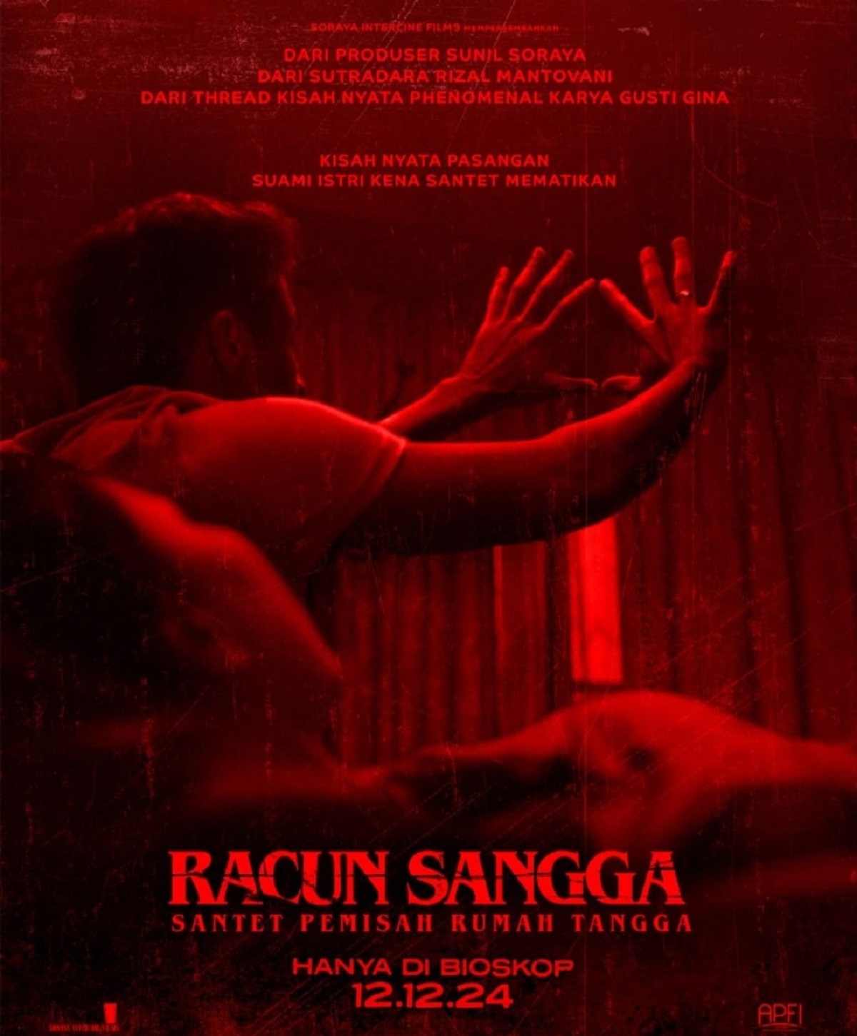 Film Horor Racun Sangga, Kutukan Maut yang Meluluh Lantakkan Rumah Tangga