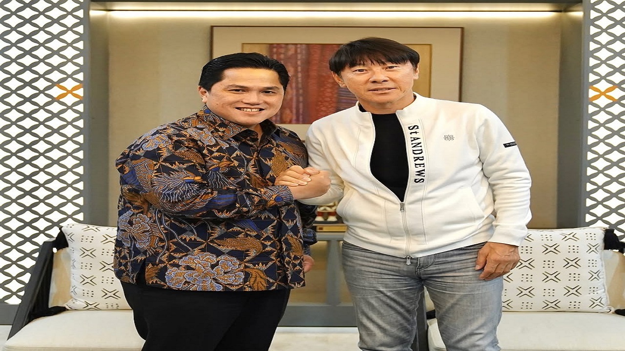 Gagal Lolos Timnas Indonesia di ASEAN Cup 2024, Erick Thohir Pastikan Evaluasi Shin Tae-yong