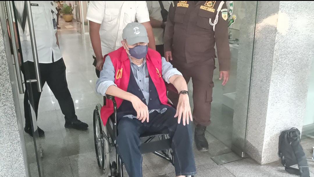 Alex Noerdin bersama 3 tersangka lainnya kembali diperiksa dalam Kasus Dugaan Korupsi Pasar Cinde