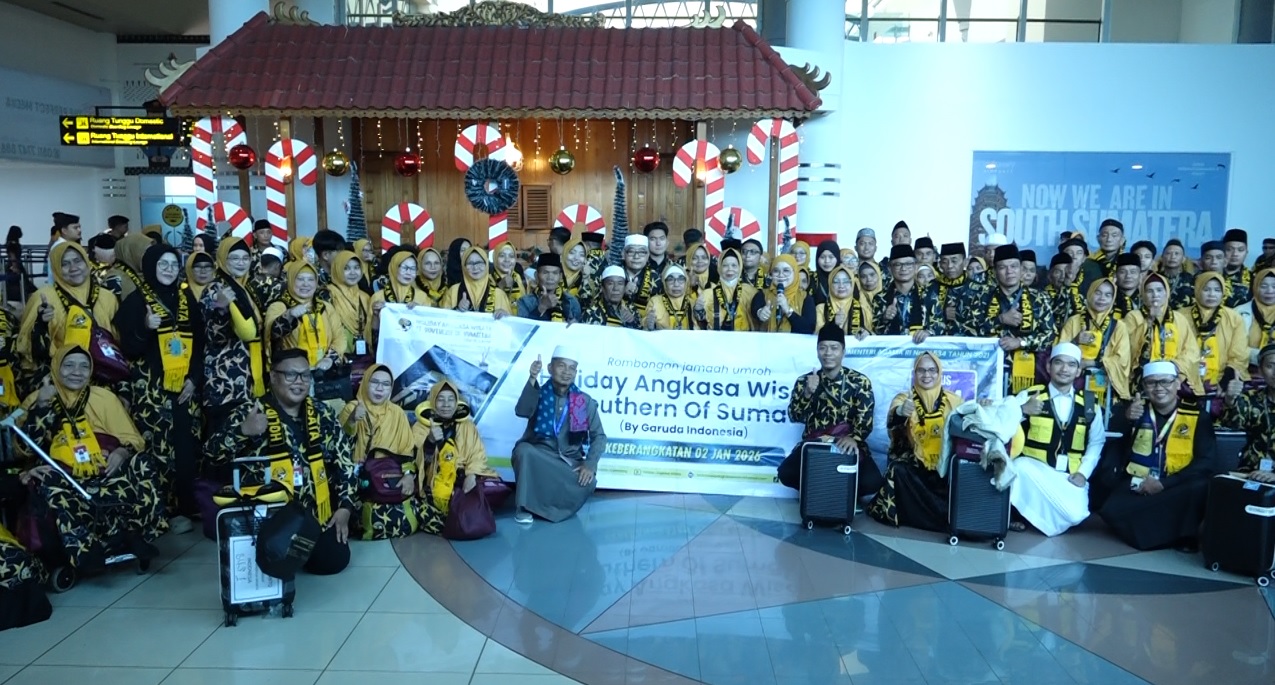 Holiday Angkasa Wisata Lepas 150 Jamaah Umroh Langsung ke Madinah dengan Garuda Indonesia