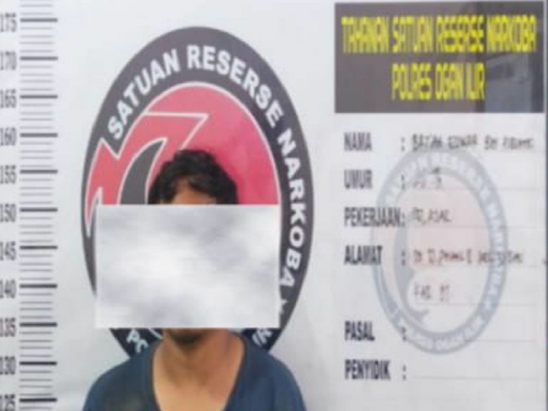 Bandar Narkoba Ditangkap, Target Operasi Pekat Musi 2026 di Ogan Ilir