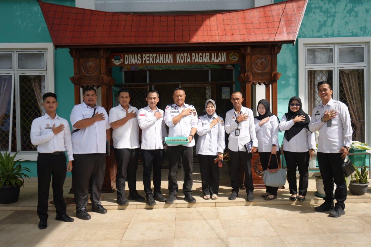 Kemenkum Sumsel Kunjungi Dinas Pertanian Kota Pagaralam, Bahas Percepatan Pendaftaran Indikasi Geografis Kopi 