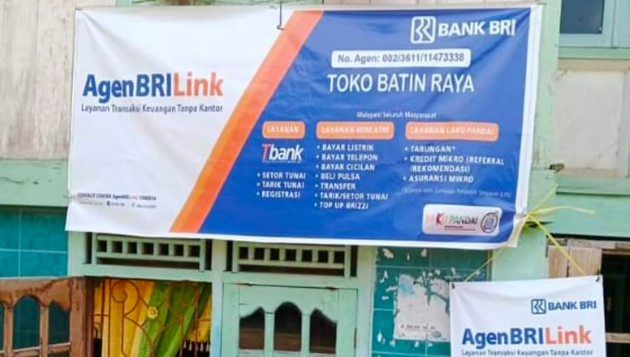 Layanan Jemput Bola BRILink Batin Raya Desa Talang Pangeran Permudah Penerima Cairkan Dana Bantuan PKH