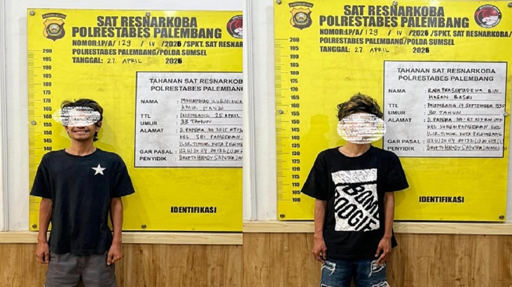 Dua Pengedar Sabu Digerebek di Kamar Kost, Polisi Sita 5,16 Gram Sabu