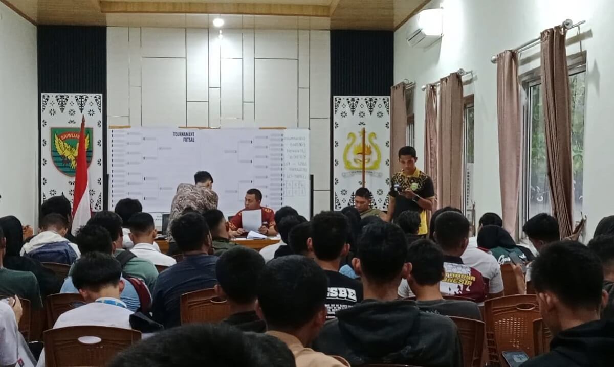 Jasdam II Sriwijaya Gelar Technical Meeting Turnamen Futsal Hari Ulang Tahun Ke-79 TNI