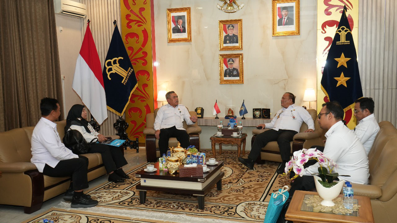 Kanwil Kemenkum Sumsel Terima Audiensi Direktur Pidana Ditjen AHU Terkait Layanan E-Grasi