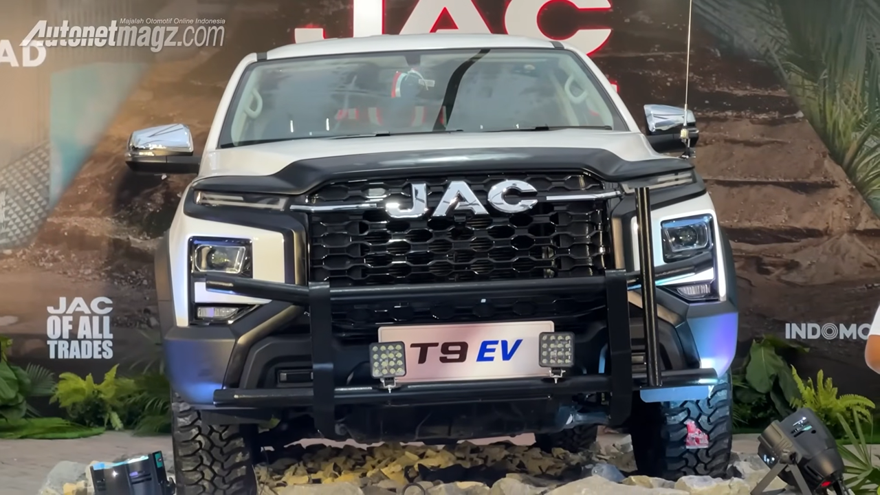 Mencari Double Cabin LIstrik ? Ini Ada JAC Tracker T9 Asal Tiongkok