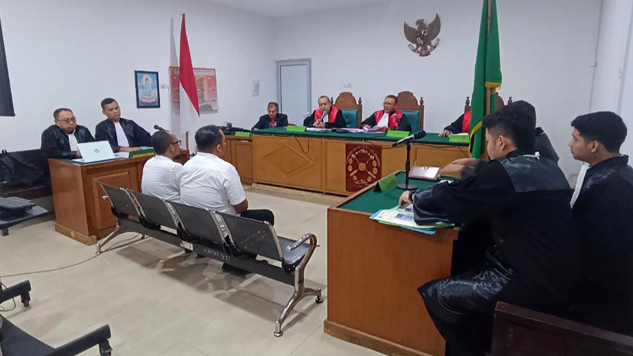 Sidang Perdana Suap Proyek di Dinas PUPR OKU, JPU Jerat 2 Terdakwa dengan Pasal 55