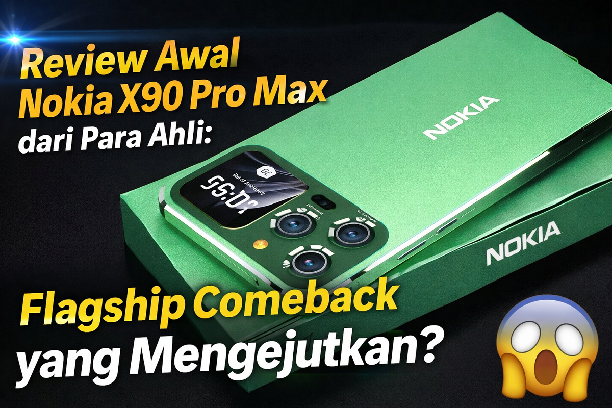 Review Awal Nokia X90 Pro Max dari Para Ahli: Flagship Comeback yang Mengejutkan?