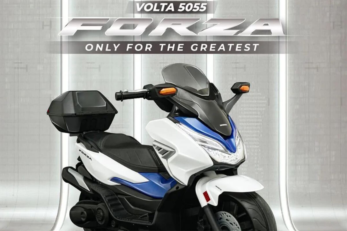 Inilah Volta Honda Forza, Motor Listrik Anak Dengan Desain Mirip Aslinya!
