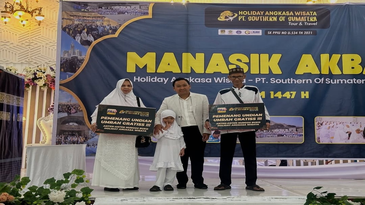 Pemenang Anten Anten Nunggu Buko Paltv, Berangkat Umroh Agustus 2025